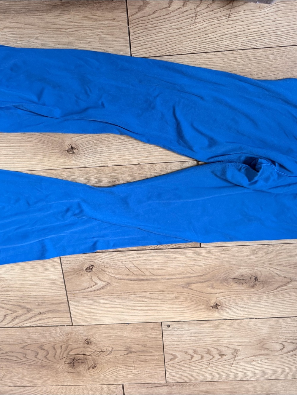Aerie Blue Flare Leggings Short - Picture 2 of 4